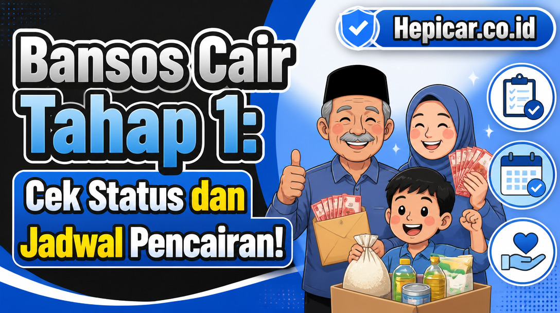Bansos Cair Tahap 1: Cek Status dan Jadwal Pencairan!