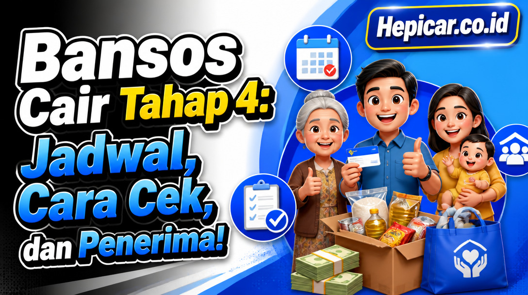 Bansos Cair Tahap 4: Jadwal, Cara Cek, dan Penerima!