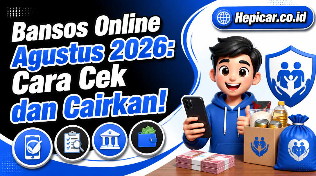Bansos Online Agustus 2026: Cara Cek dan Cairkan!