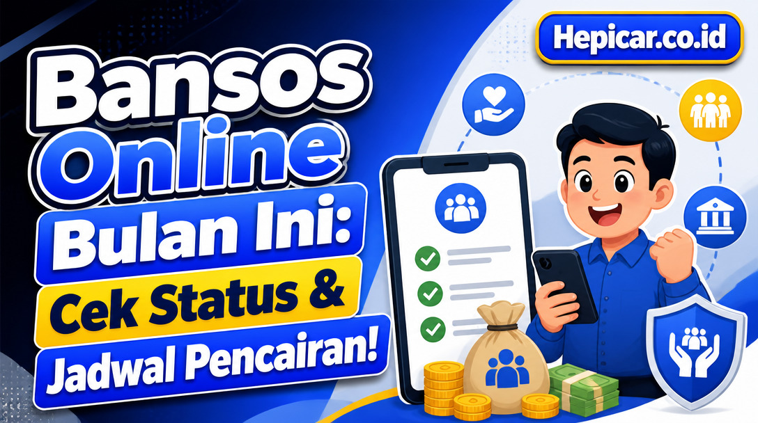 Bansos Online Bulan Ini: Cek Status & Jadwal Pencairan!