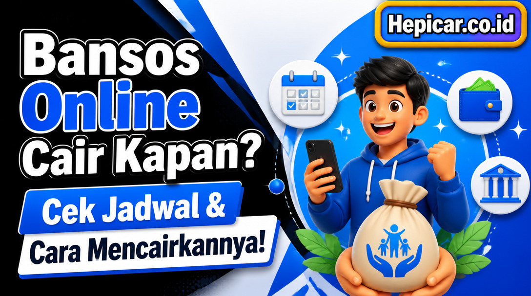 Bansos Online Cair Kapan? Cek Jadwal & Cara Mencairkannya!