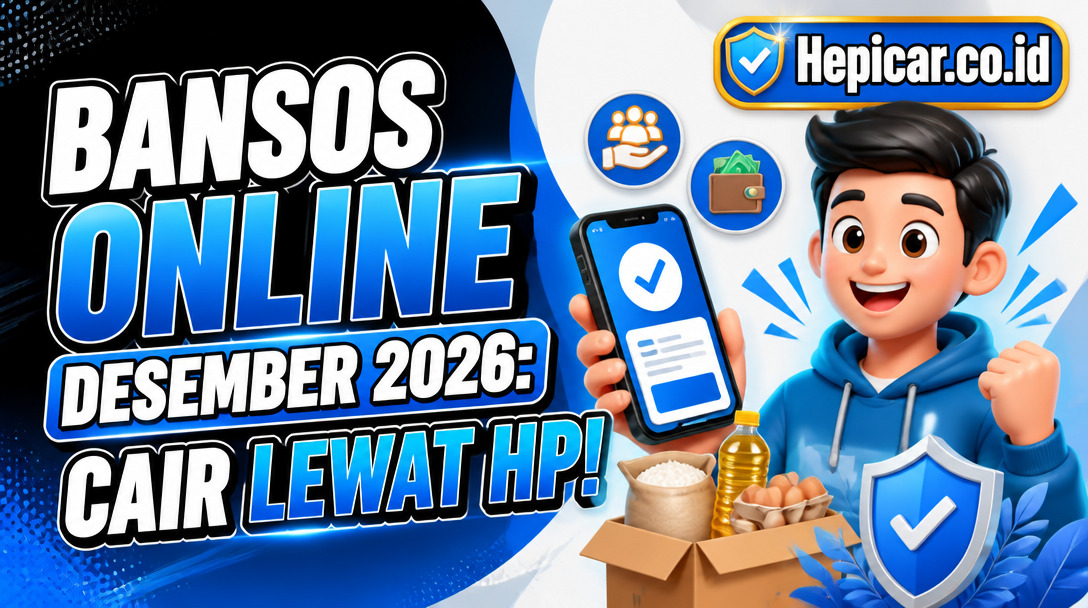Bansos Online Desember 2026: Cair Lewat HP!