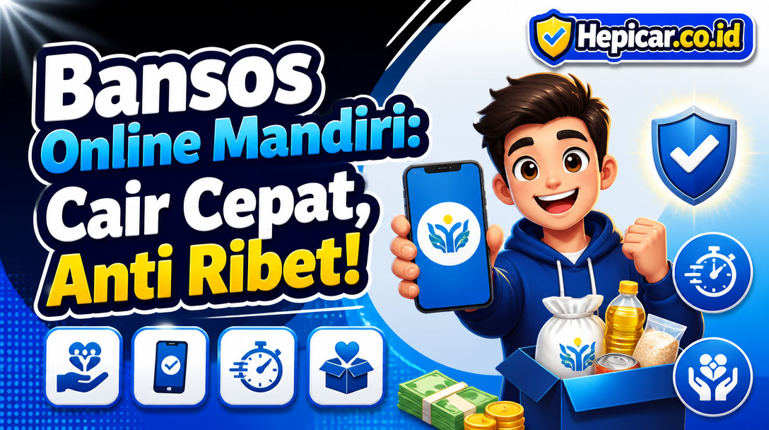 Bansos Online Mandiri: Cair Cepat, Anti Ribet!