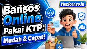 Bansos Online Pakai KTP: Mudah & Cepat!