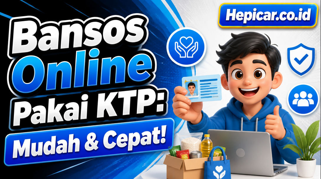 Bansos Online Pakai KTP: Mudah & Cepat!