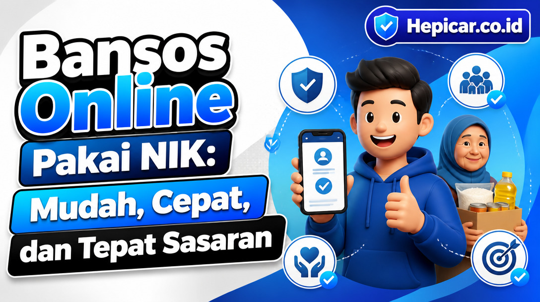 Bansos Online Pakai NIK: Mudah, Cepat, dan Tepat Sasaran