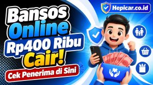 Bansos Online Rp400 Ribu Cair! Cek Penerima di Sini