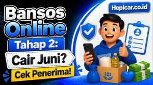 Bansos Online Tahap 2: Cair Juni? Cek Penerima!