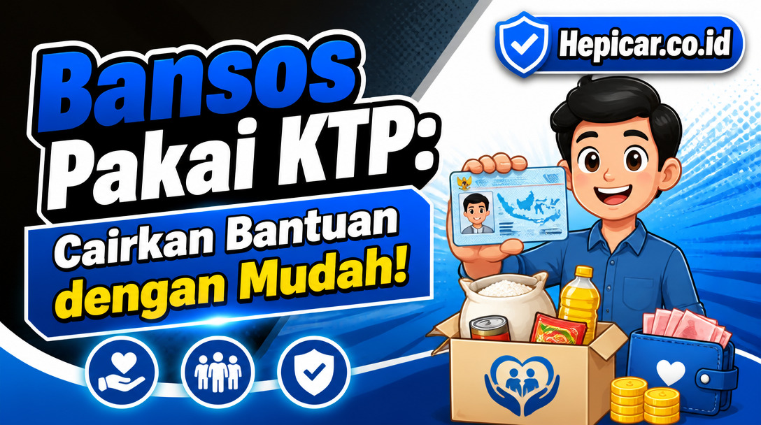 Bansos Pakai KTP: Cairkan Bantuan dengan Mudah!