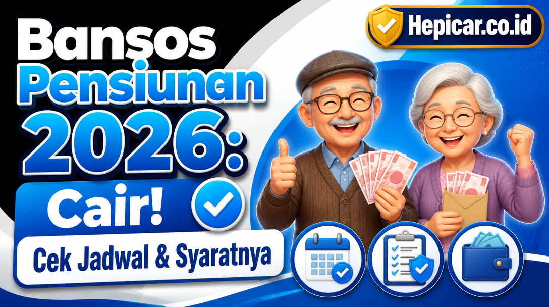 Bansos Pensiunan 2026: Cair! Cek Jadwal & Syaratnya