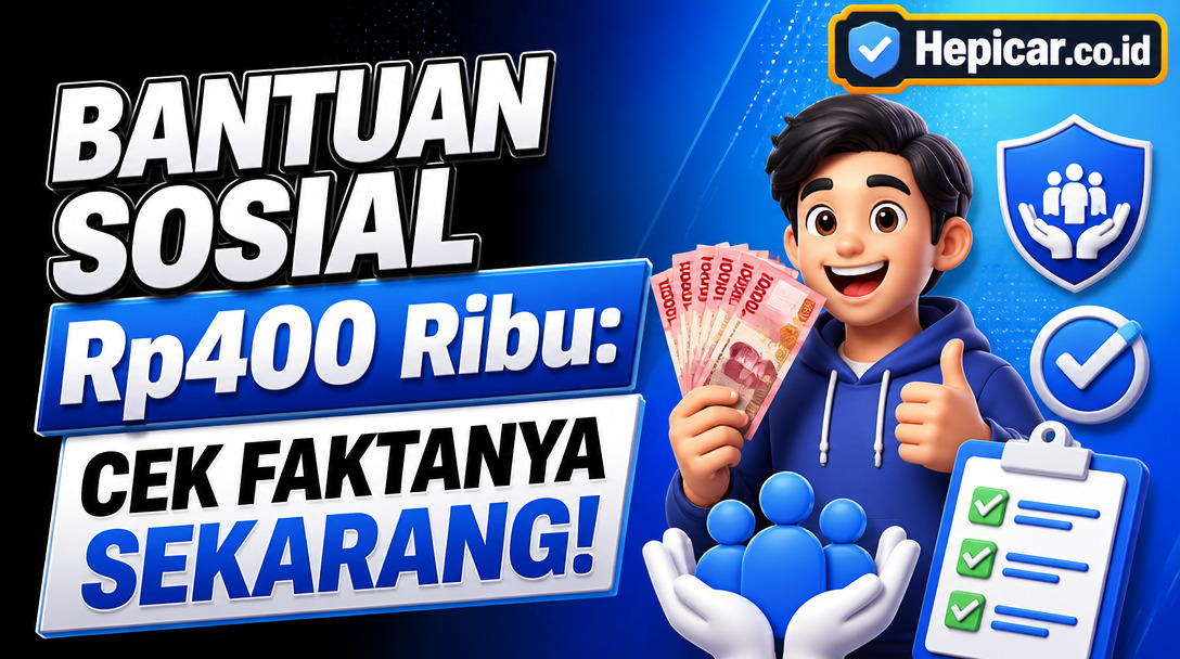 Bantuan Sosial Rp400 Ribu: Cek Faktanya Sekarang!