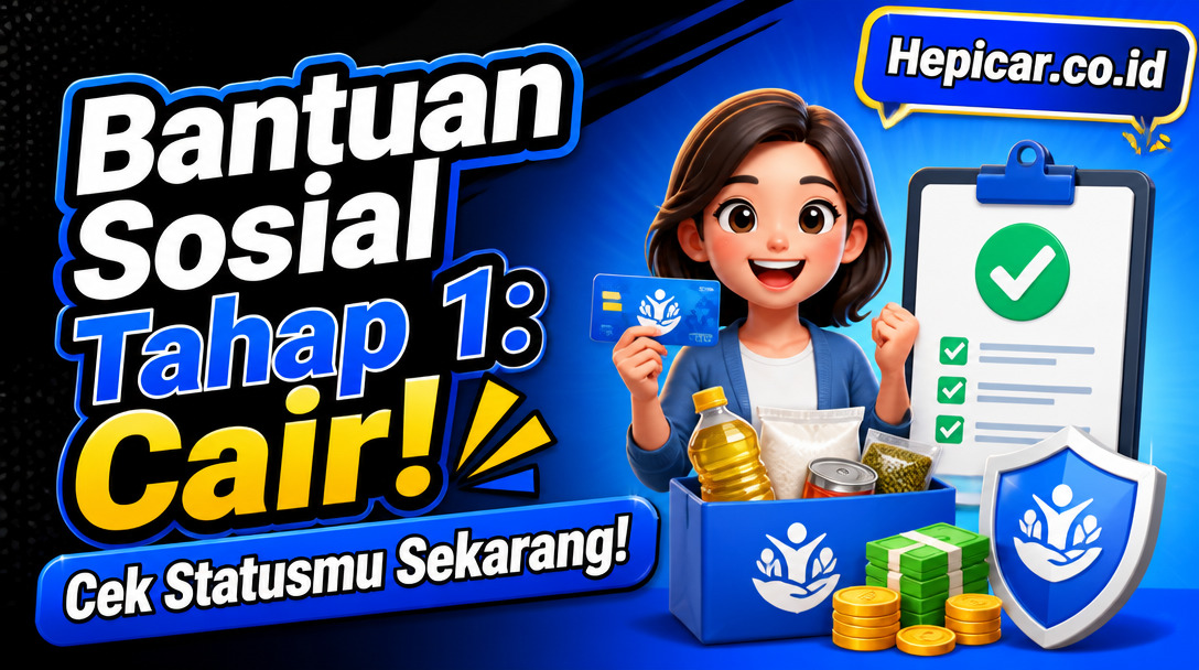 Bantuan Sosial Tahap 1: Cair! Cek Statusmu Sekarang!