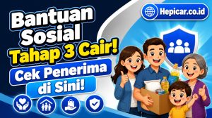 Bantuan Sosial Tahap 3 Cair! Cek Penerima di Sini!