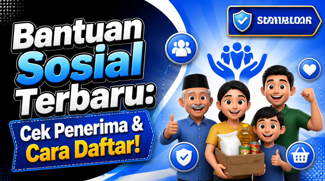 Bantuan Sosial Terbaru: Cek Penerima & Cara Daftar!