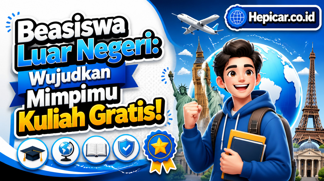 Beasiswa Luar Negeri: Wujudkan Mimpimu Kuliah Gratis!