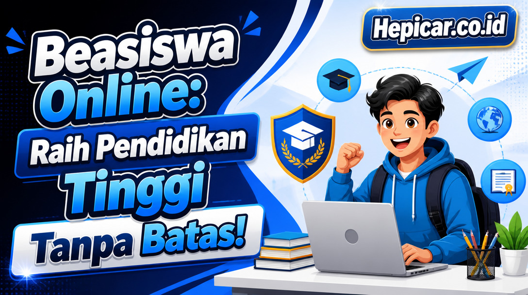 Beasiswa Online: Raih Pendidikan Tinggi Tanpa Batas!