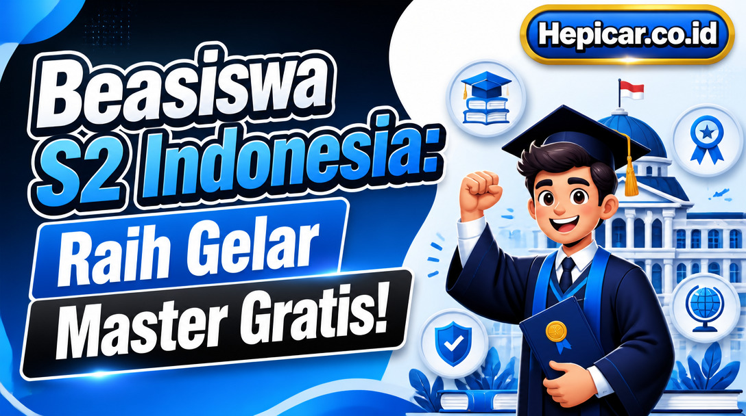 Beasiswa S2 Indonesia: Raih Gelar Master Gratis!