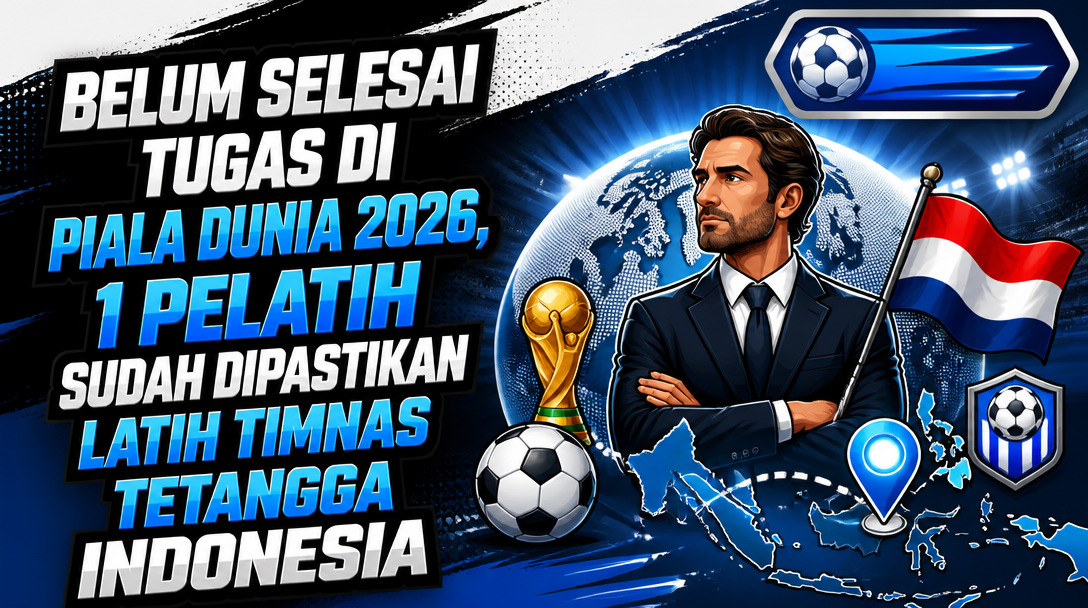 Belum Selesai Tugas di Piala Dunia 2026, 1 Pelatih Sudah Dipastikan Latih Timnas Tetangga Indonesia