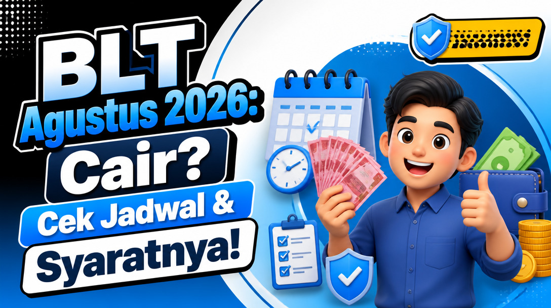 BLT Agustus 2026: Cair? Cek Jadwal & Syaratnya!