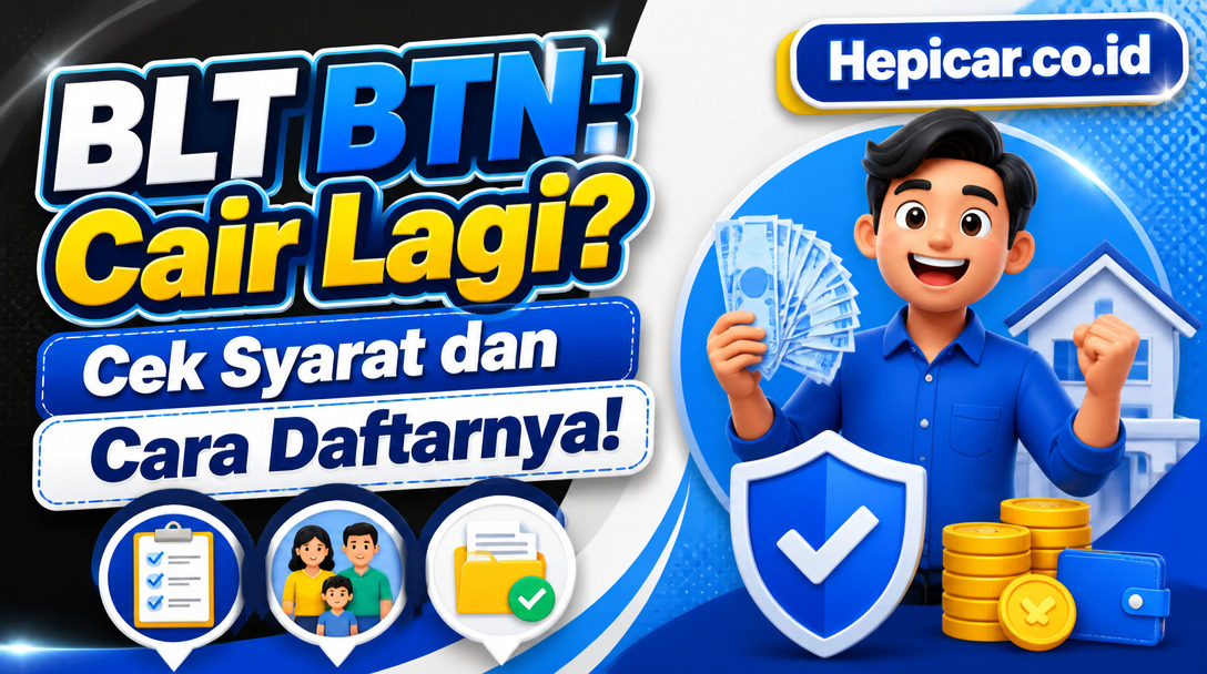 BLT BTN: Cair Lagi? Cek Syarat dan Cara Daftarnya!