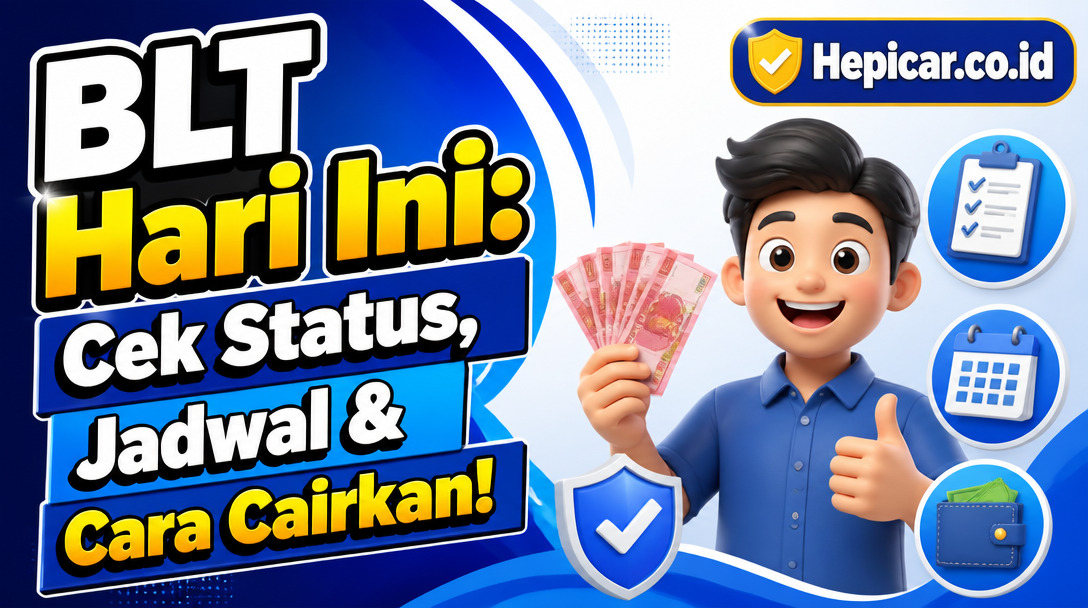 BLT Hari Ini: Cek Status, Jadwal & Cara Cairkan!