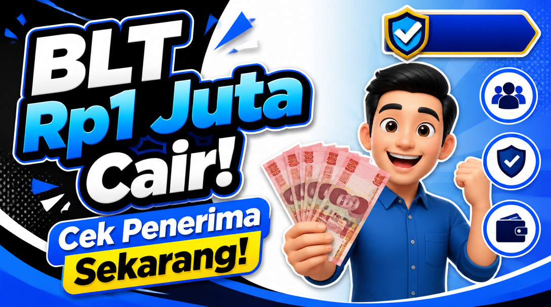 BLT Rp1 Juta Cair! Cek Penerima Sekarang!