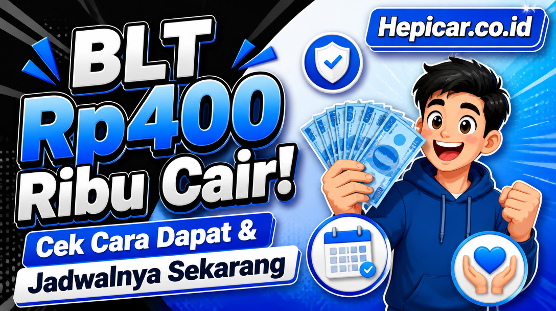 BLT Rp400 Ribu Cair! Cek Cara Dapat & Jadwalnya Sekarang