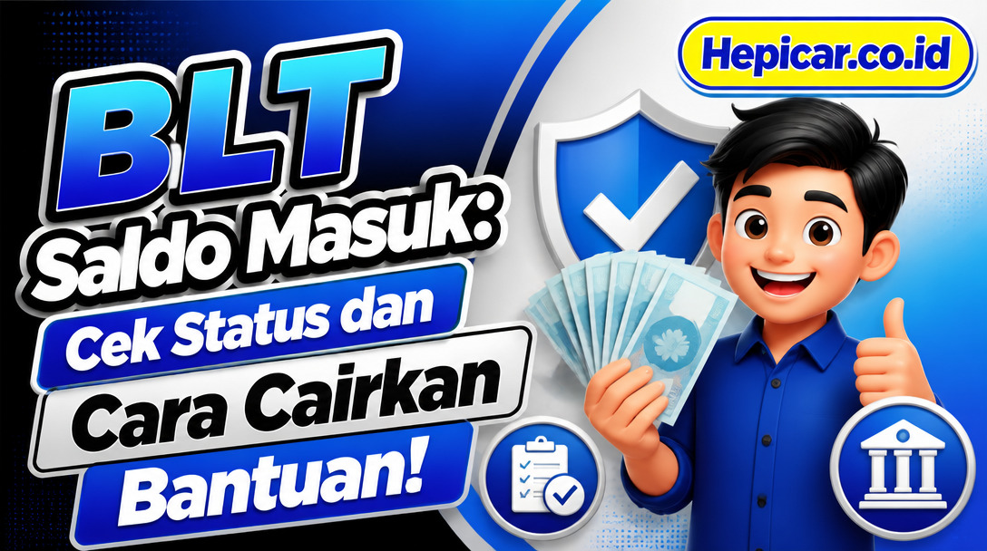 BLT Saldo Masuk: Cek Status dan Cara Cairkan Bantuan!