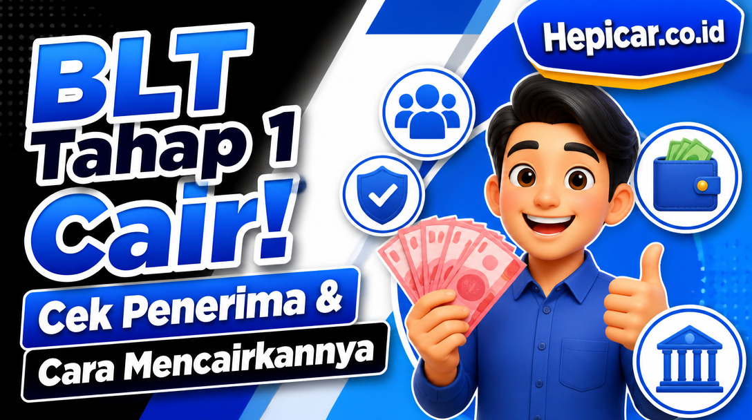 BLT Tahap 1 Cair! Cek Penerima & Cara Mencairkannya