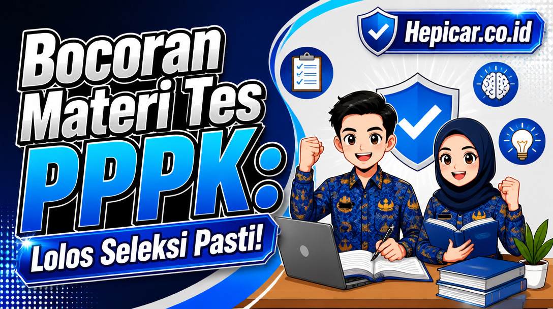 Bocoran Materi Tes PPPK: Lolos Seleksi Pasti!