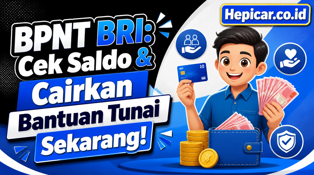 BPNT BRI: Cek Saldo & Cairkan Bantuan Tunai Sekarang!