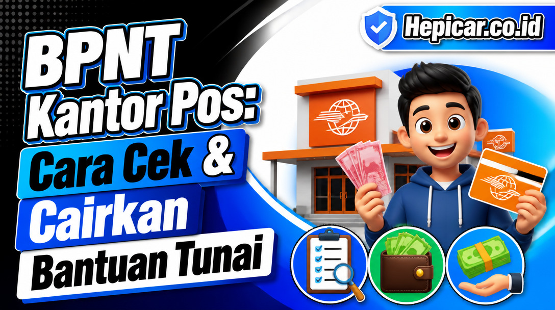 BPNT Kantor Pos: Cara Cek & Cairkan Bantuan Tunai