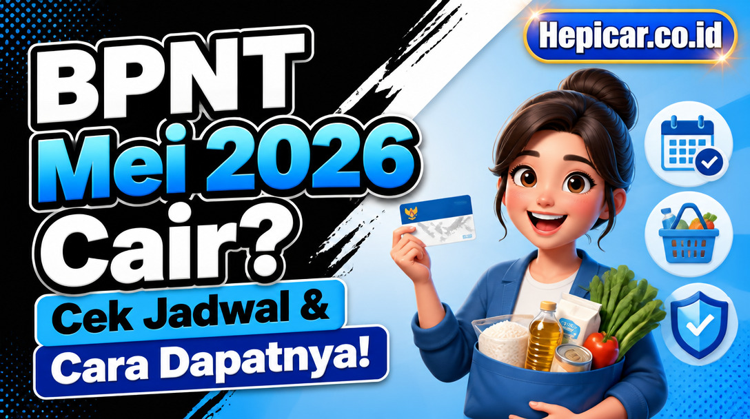 BPNT Mei 2026 Cair? Cek Jadwal & Cara Dapatnya!