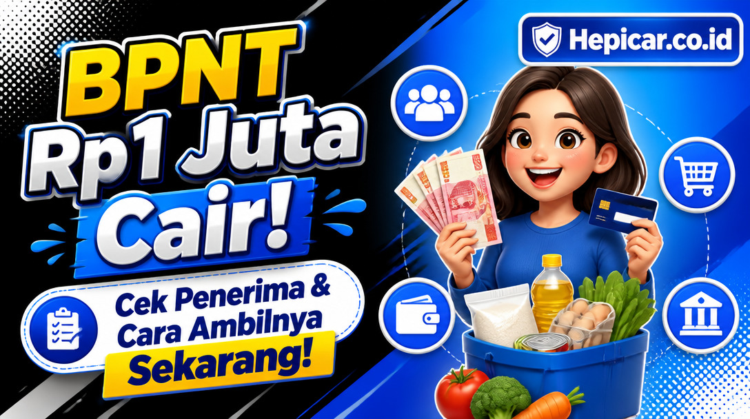BPNT Rp1 Juta Cair! Cek Penerima & Cara Ambilnya Sekarang!