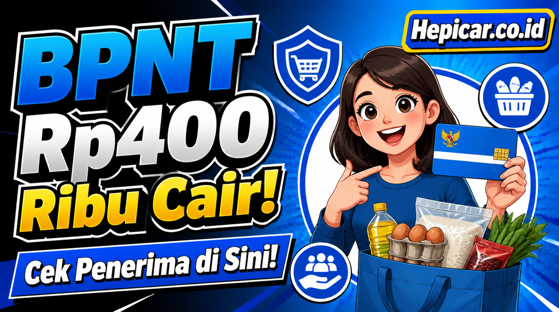 BPNT Rp400 Ribu Cair! Cek Penerima di Sini!