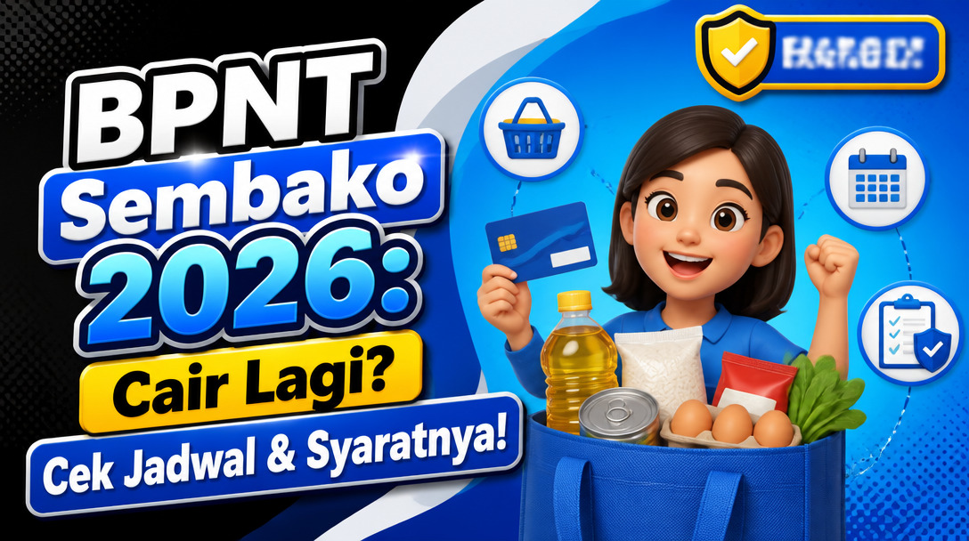 BPNT Sembako 2026: Cair Lagi? Cek Jadwal & Syaratnya!