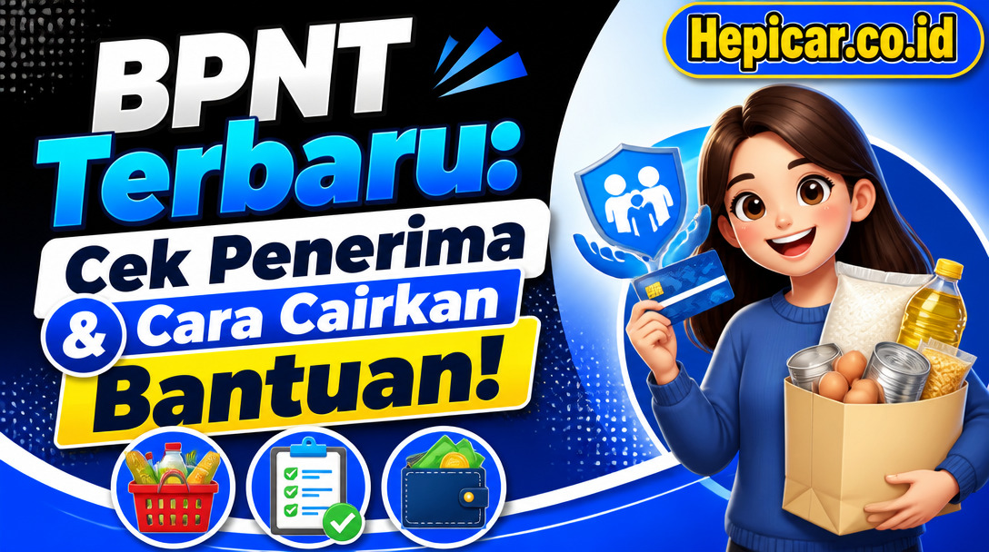 BPNT Terbaru: Cek Penerima & Cara Cairkan Bantuan!