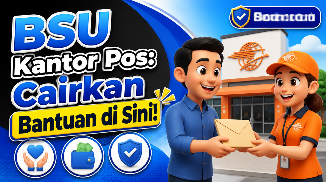 BSU Kantor Pos: Cairkan Bantuan di Sini!