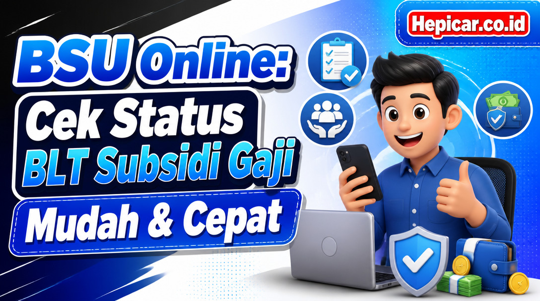 BSU Online: Cek Status BLT Subsidi Gaji Mudah & Cepat