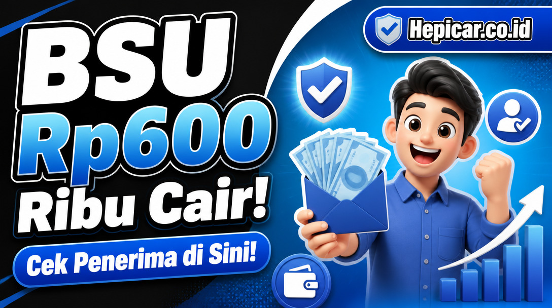 BSU Rp600 Ribu Cair! Cek Penerima di Sini!