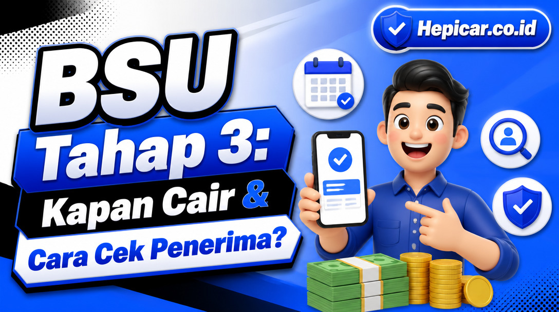 BSU Tahap 3: Kapan Cair & Cara Cek Penerima?