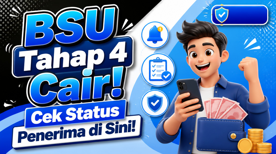 BSU Tahap 4 Cair! Cek Status Penerima di Sini!
