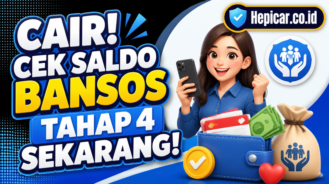 Cair! Cek Saldo Bansos Tahap 4 Sekarang!