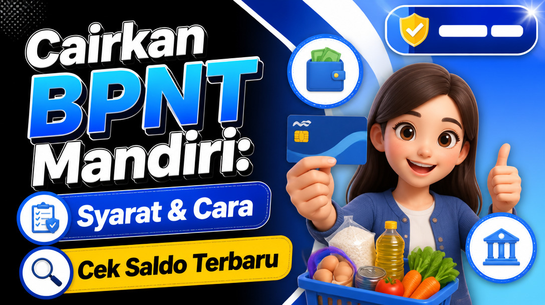 Cairkan BPNT Mandiri: Syarat & Cara Cek Saldo Terbaru