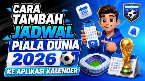 Cara Tambah Jadwal Piala Dunia 2026 ke Aplikasi Kalender