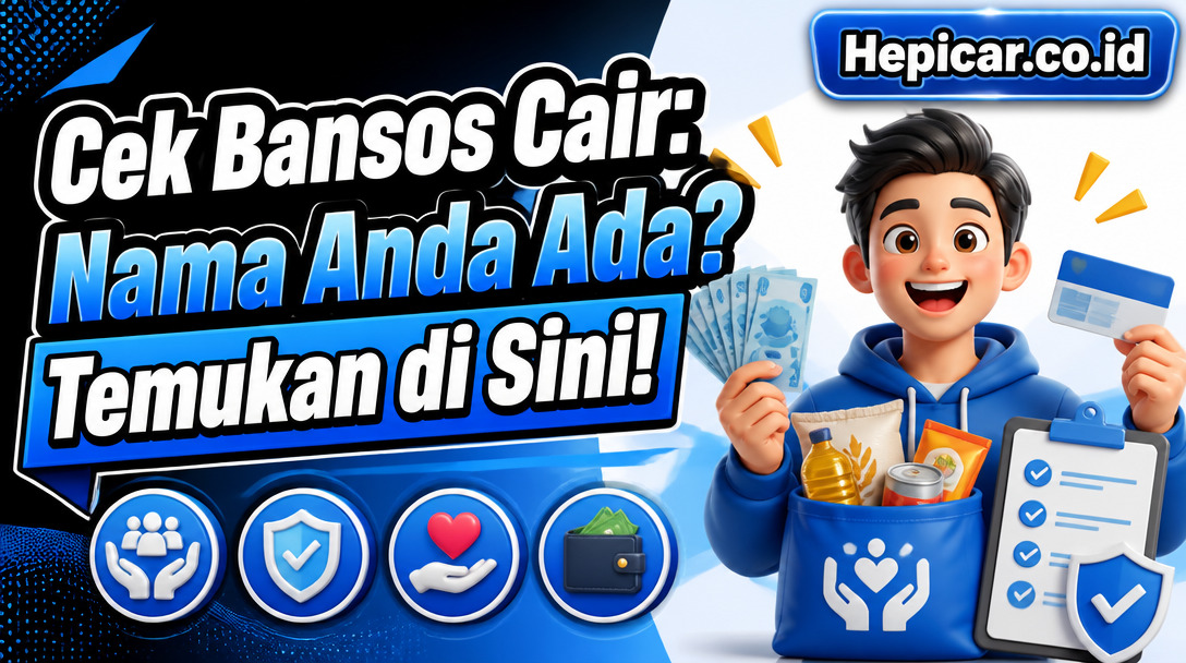 Cek Bansos Cair: Nama Anda Ada? Temukan di Sini!