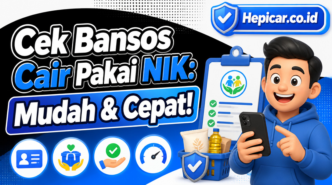 Cek Bansos Cair Pakai NIK: Mudah & Cepat!