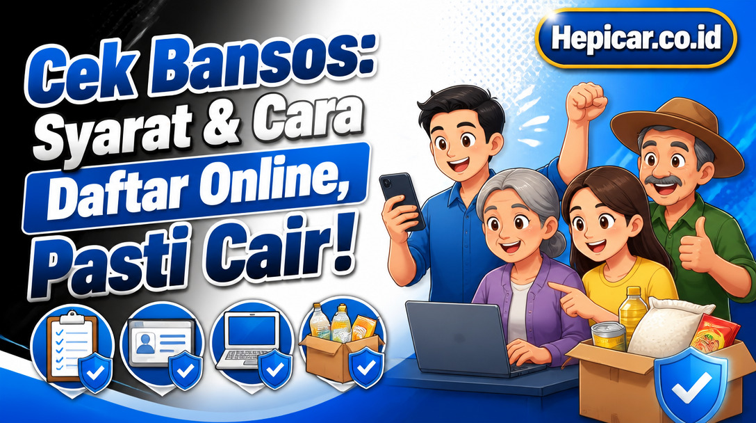 Cek Bansos: Syarat & Cara Daftar Online, Pasti Cair!