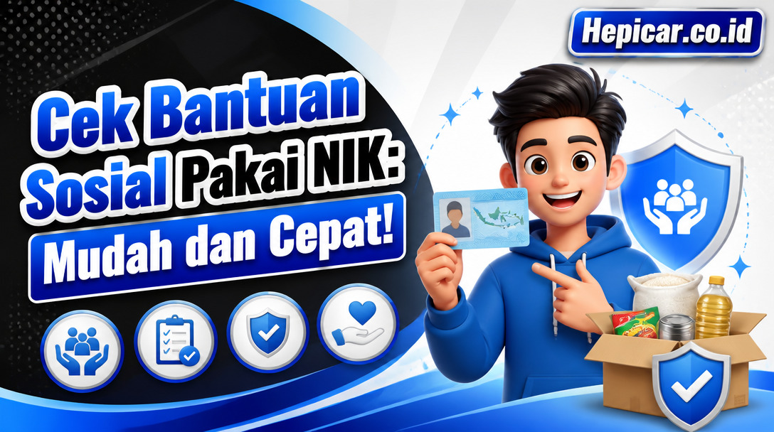 Cek Bantuan Sosial Pakai NIK: Mudah dan Cepat!