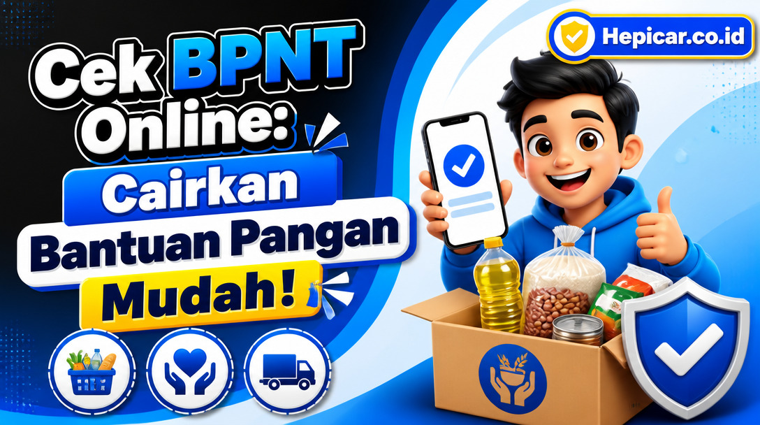 Cek BPNT Online: Cairkan Bantuan Pangan Mudah!
